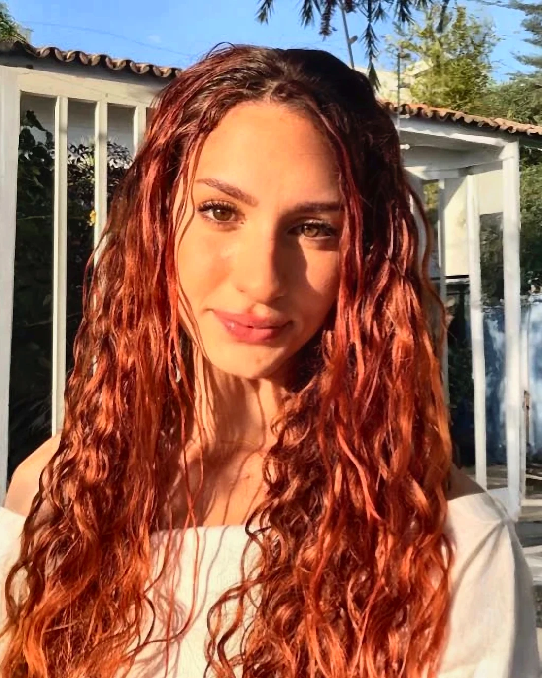 Hadassah, portrait in golden afternoon light